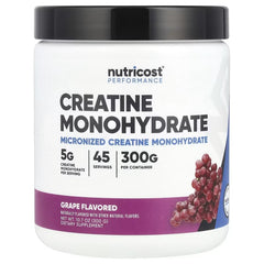 Nutricost Performance Creatine Monohydrate Powder – Strength & Workout Support Supplement