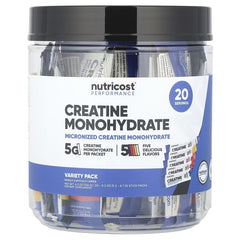 Nutricost Performance Creatine Monohydrate Powder – Strength & Workout Support Supplement
