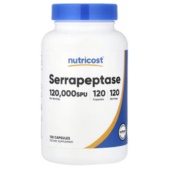 Nutricost Serrapeptase Capsules – Enzyme & Wellness Support Supplement