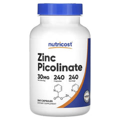 Nutricost Zinc Picolinate Capsules – Immune & Daily Mineral Support Supplement