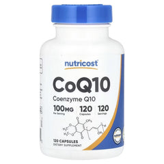 Nutricost CoQ10 Capsules – Heart & Cellular Energy Support Supplement