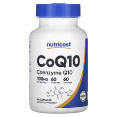 Nutricost CoQ10 Capsules – Heart & Cellular Energy Support Supplement