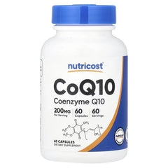 Nutricost CoQ10 Capsules – Heart & Cellular Energy Support Supplement