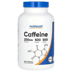 Nutricost Caffeine Capsules – Energy & Focus Support Supplement