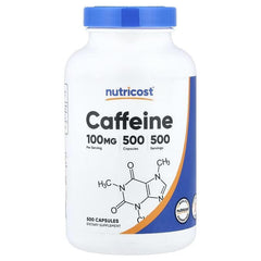 Nutricost Caffeine Capsules – Energy & Focus Support Supplement