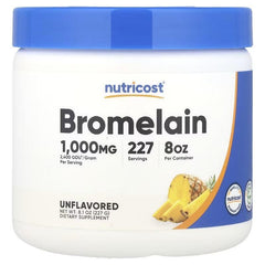 Nutricost Bromelain Powder Unflavoured – Enzyme & Wellness Support Supplement
