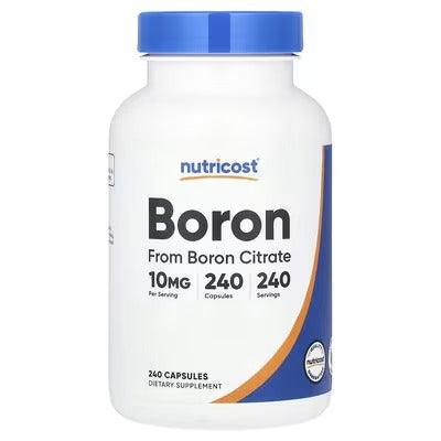 Nutricost Boron Capsules – Mineral & Daily Wellness Support Supplement