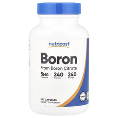 Nutricost Boron Capsules – Mineral & Daily Wellness Support Supplement