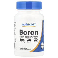 Nutricost Boron Capsules – Mineral & Daily Wellness Support Supplement