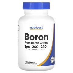 Nutricost Boron Capsules – Mineral & Daily Wellness Support Supplement
