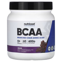 Nutricost Performance BCAA Powder – Branched-Chain Amino Acid Workout & Recovery Support