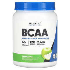 Nutricost Performance BCAA Powder – Branched-Chain Amino Acid Workout & Recovery Support