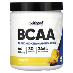 Nutricost Performance BCAA Powder – Branched-Chain Amino Acid Workout & Recovery Support