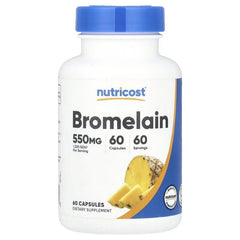 Nutricost Bromelain Capsules – Enzyme & Daily Wellness Support Supplement