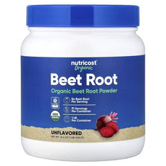 Nutricost Organic Astragalus Root & Beetroot Powder – Unflavoured Superfood Wellness Supplement