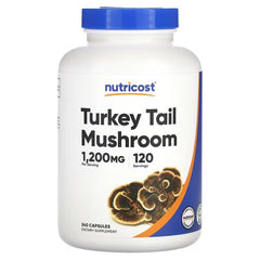 Nutricost Turkey Tail Mushroom 600 mg Capsules – Mushroom Wellness Support Supplement