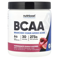 Nutricost Performance BCAA Powder – Branched-Chain Amino Acid Workout & Recovery Support