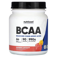 Nutricost Performance BCAA Powder – Branched-Chain Amino Acid Workout & Recovery Support