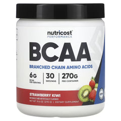 Nutricost Performance BCAA Powder – Branched-Chain Amino Acid Workout & Recovery Support