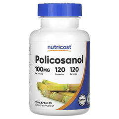 Nutricost Policosanol Capsules – 25mg, 40mg & 100mg Strengths, 120 Capsules