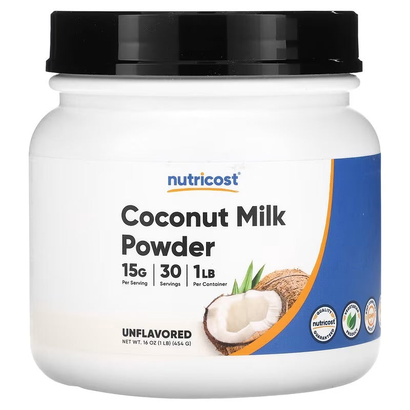 Nutricost Coconut Milk Powder Unflavoured – Premium Coconut Powder (454g & 907g)