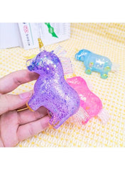 Assorted Rainbow Unicorn Maltose Squishy Toy – Slow Rebound Squeeze Stress Relief Toy