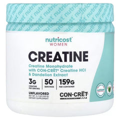 Nutricost Women's Creatine Powder – Unflavored & Strawberry Lemonade