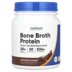 Nutricost Bone Broth Protein, Chicken, 15.4 oz (430 g) – Protein Powder
