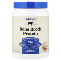 Nutricost Bone Broth Protein, Chicken, 15.4 oz (430 g) – Protein Powder