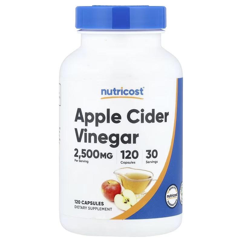 Nutricost Apple Cider Vinegar Capsules – 500 mg & 625 mg