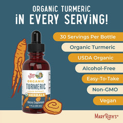 MaryRuth's, Organic Turmeric Liquid Extract, Alcohol Free, 1,190 mg, 1 fl oz (30 ml)