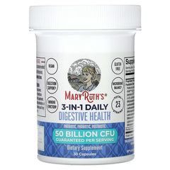 MaryRuth's, 3-in-1 Daily Digestive Health, 50 Billion CFU, 30 Capsules