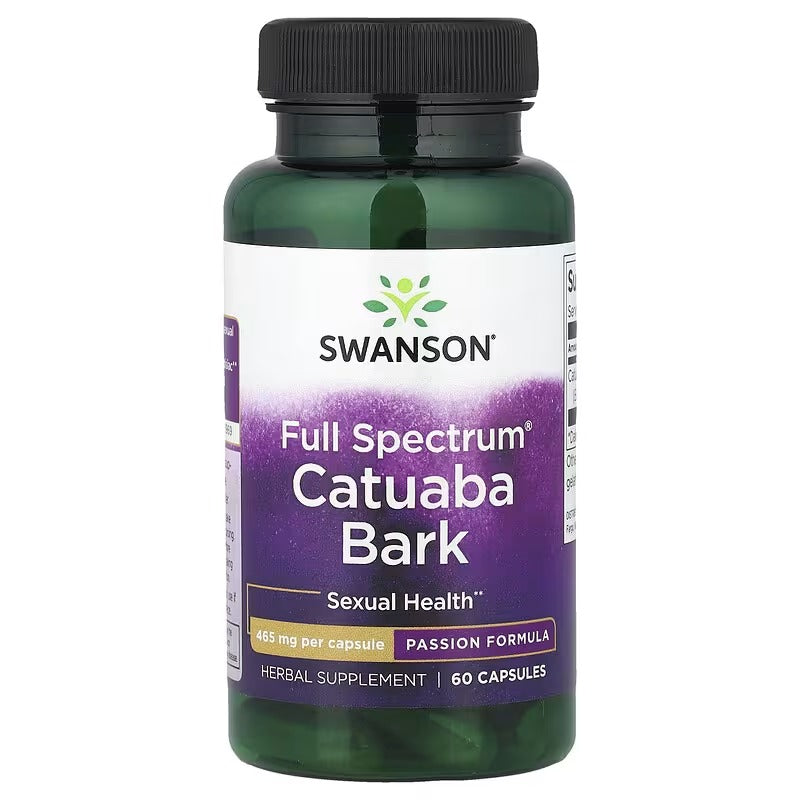 Swanson Vitamins Full Spectrum® Catuaba Bark, 465 mg Capsules