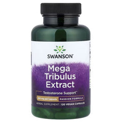 Swanson Vitamins Mega Tribulus Extract, 250 mg Capsules