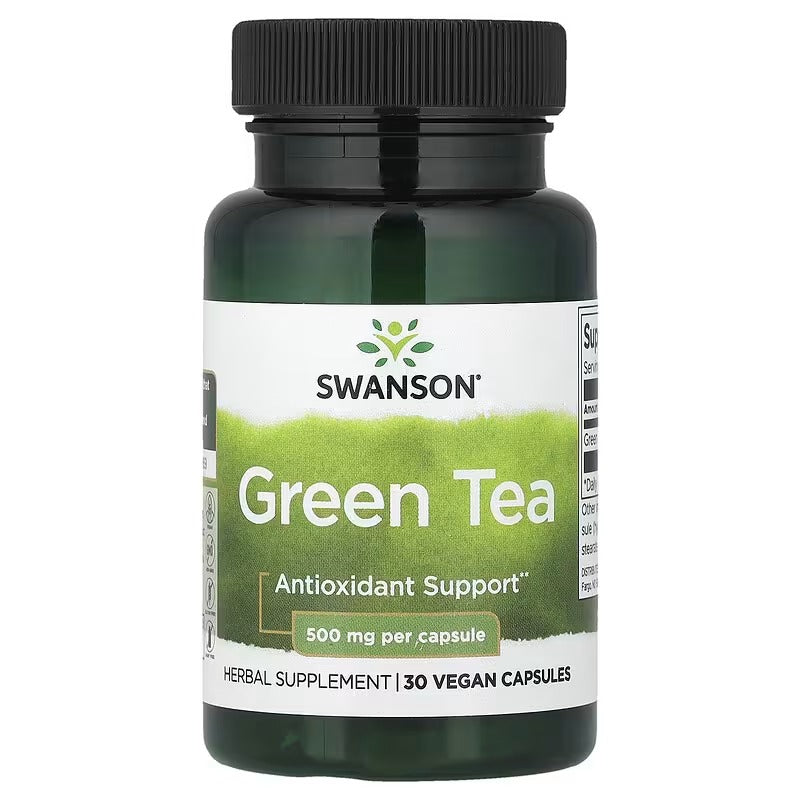 Swanson Vitamins Green Tea 500 mg Capsules