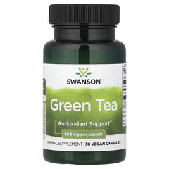 Swanson Vitamins Green Tea 500 mg Capsules