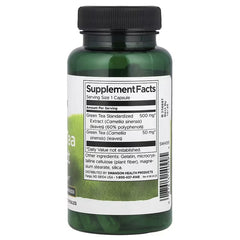 Swanson Vitamins Green Tea 500 mg Capsules