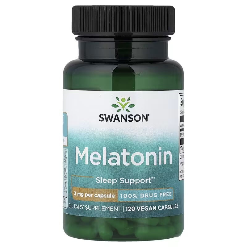 Swanson Vitamins Melatonin Capsules