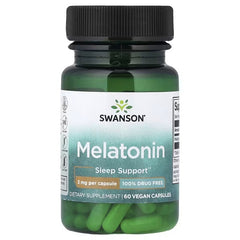 Swanson Vitamins Melatonin Capsules
