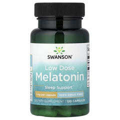 Swanson Vitamins Melatonin Capsules