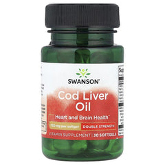 Swanson Vitamins, Cod Liver Oil, 250 Softgels