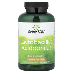 Swanson Vitamins Lactobacillus Acidophilus, 1 Billion CFU Capsules