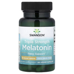 Swanson Vitamins Melatonin Capsules
