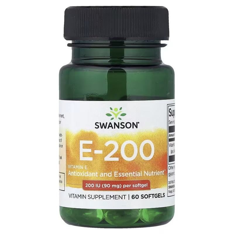 Swanson Vitamins Vitamin E Softgels