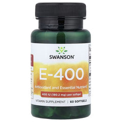 Swanson Vitamins Vitamin E Softgels