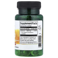 Swanson Vitamins Vitamin E Softgels