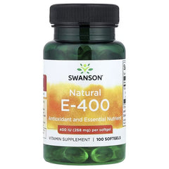 Swanson Vitamins Vitamin E Softgels