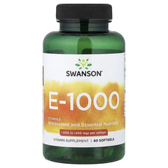 Swanson Vitamins Vitamin E Softgels