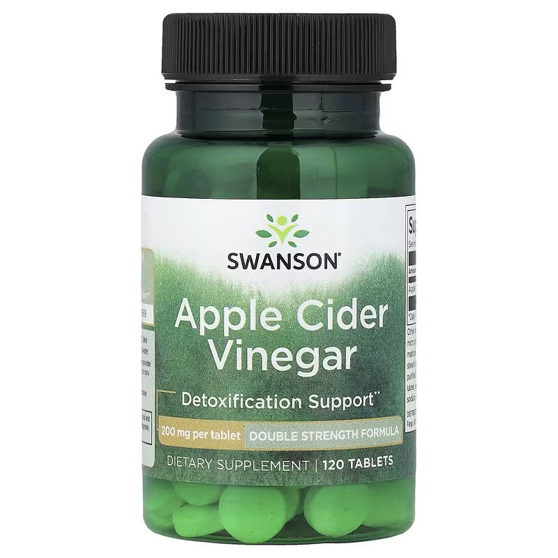 Swanson Vitamins Apple Cider Vinegar, 200 mg Tablets