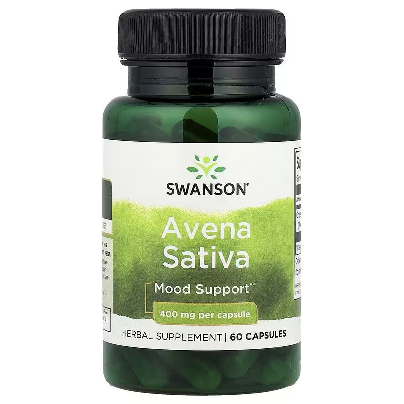 Swanson Vitamins Avena Sativa Capsules